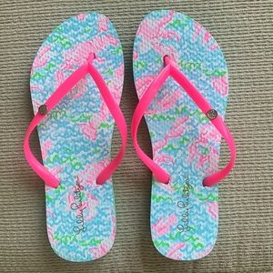 Lily Pulitzer Flip Flops